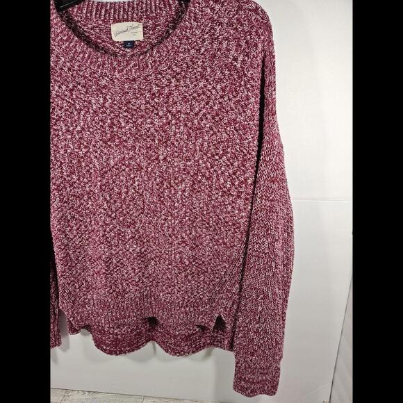 Universal Thread M Womens Knit Sweater Pink Red White Mixed Colors Size Medium - Picture 3 of 10